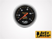 2 5/8" Fuel Press Gauge with ISO 0-15 PSI Pro Comp