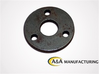 A&A Manufacturing Steering Hub 1/4" Steel, 7/8" Diameter, 1/4" Holes