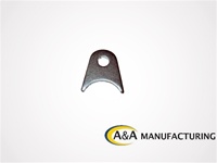 A-Arm Mount 1/8" Steel, 1-5/8" Tubing, 1/2" Hole