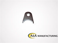 A-Arm Mount 3/16" Steel, 1-5/8" Tubing, 1/2" Hole