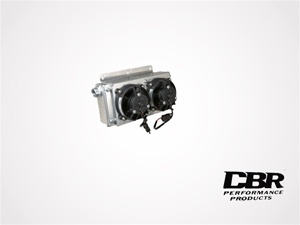 CBR Large Mini Oil Cooler with Two 5.2" Fans