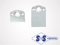 Dimpled #6 Dzus Mounting Plate