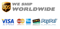 We Ship Worldwide Accept Major Credit Cards