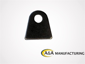 A&A Manufacturing Chassis Tab 1/2" Hole, 1/8" Steel