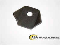 A&A Manufacturing Trick Tab 1/8" Steel, 1/4" Hole