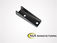 A&A Manufacturing Channel Tab 7/8" Wide, 3" Long, 1/4" Hole
