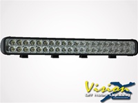 22" XMitter LED Bar Black Forty 3-Watt LED's Euro Beam